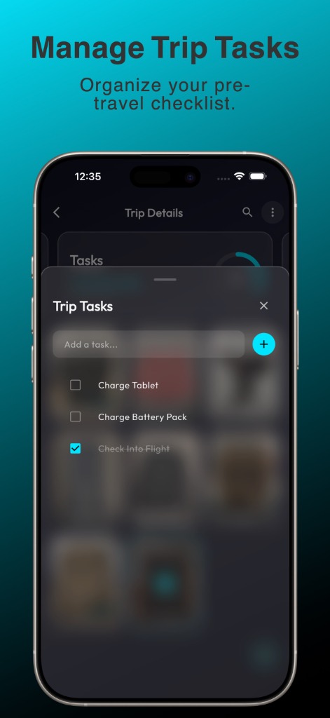 Manage Trip Tasks
